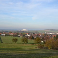 Landschaftsbild mit Blick auf Groß Escherde