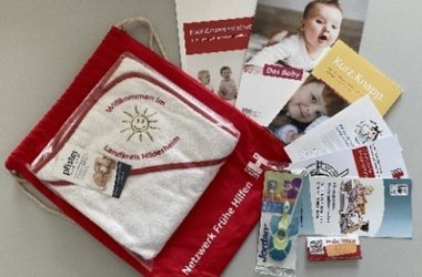 Inhalt Geschenk Babybegrüßung