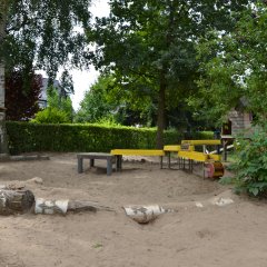 Spielbereich im Garten