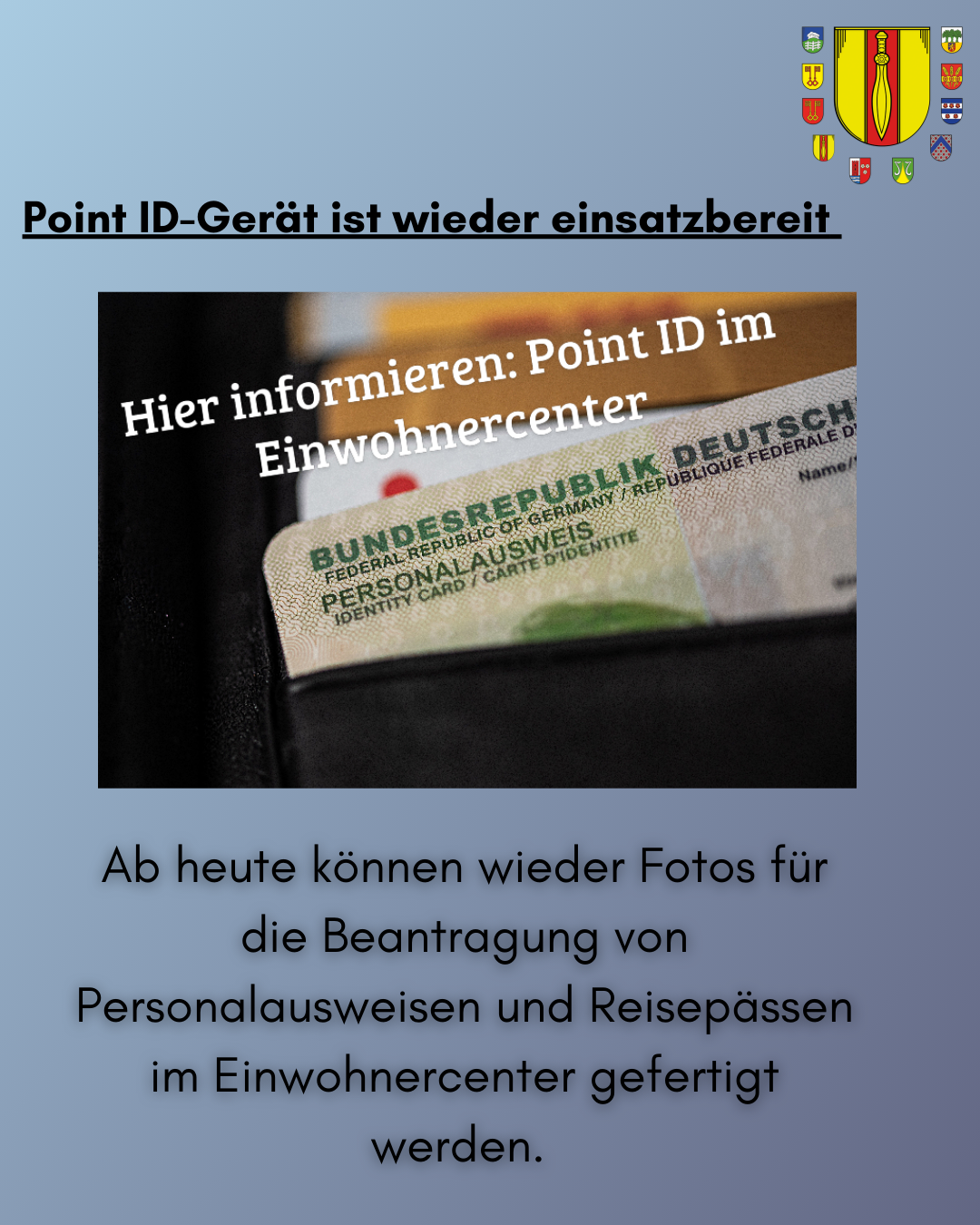 Portemonnaie mit Personalausweis
