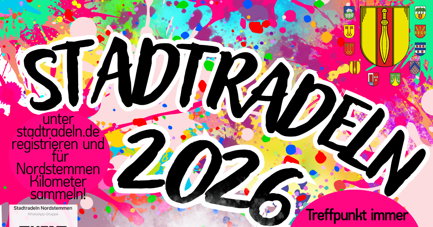 Ausschnitt vom Flyer Stadtradeln 2026