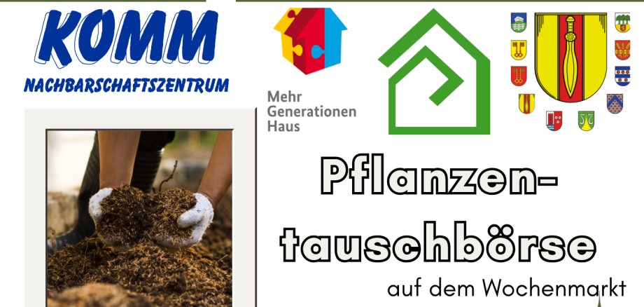 Flyer "Pflanzentauschbörse"